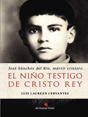 cover image of El niño testigo de Cristo Rey